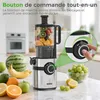 YASHE Extracteur de Jus à Froid, Slow Juicer avec Grande Voir les images du produit 9
