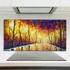 Coloray Spritzschutz aus Glas 120x60  Wandkunst Produktbild-Vorschau 2