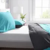 Mikrofaser Bettwäsche Set 135x200 cm Wendebettwäsche Petrol Produktbild-Vorschau 3