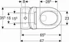 Renova Boden-Toilettenset GEBERIT - 501.755.00.1 Produktbild-Vorschau 3
