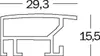 Walther, AL070S,Aluline Alurahmen 050X070 SILBER Produktbild-Vorschau 6