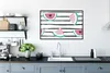 MuchoWow® Gerahmtes Poster Wassermelone - Sommer - Schwarz Produktbild-Vorschau 3
