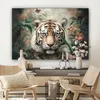MuchoWow® - Leinwandbilder - Tiger - Schmetterlinge - Tiere Produktbild-Vorschau 7