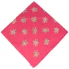 Trachten Nickituch aus Baumwolle mit Edelweiß von Hut-Breiter in rosa Anteprima dell’immagine prodotto