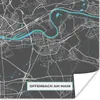 MuchoWow® Poster Karte - Stadtplan - Offenbach am Main - Produktbild-Vorschau 1
