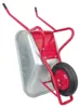 Matrix Schubkarre Profi 100l 250kg Luftrad Bauschubkarre Produktbild-Vorschau 1