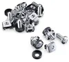 deleyCON M6 Käfigmuttern & Schrauben Set, 10 Stück - Silber Produktbild-Vorschau 1