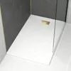 Receveur de douche Blanc Effet Pierre 90x140 cm et Grille Voir les images du produit 2