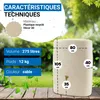 Réservoir mural 4rain TERRA 275 L, beige sable ; 295600 Voir les images du produit 3