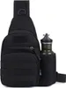 Taktische Umhängetasche in Schwarz, Molle Schultertasche, Produktbild-Vorschau 1