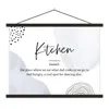 MuchoWow® Textilposter Sprichwörter - Küche - Papa - Zitate Produktbild-Vorschau 1
