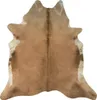 vidaXL Tappeto in vera pelle bovina marrone e bianco Anteprima dell’immagine prodotto 5