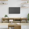 vidaXL TV-Schränk 170,5 x 36 x 30,5 cm Sonoma Holzwerkstoff Produktbild-Vorschau 2