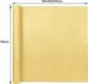 A rolled-up privacy screen mat, likely made of PVC or bamboo, displayed on a white background with dimensions indicated. Produktbild-Vorschau