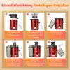 FATABETA Entsafter für Obst & Gemüse, 400 W Juicer mit 65 Produktbild-Vorschau 2