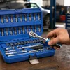 Steckschlüsselsatz 46 teilig 1/4 CrV S2 Bits Ratsche 72 Produktbild-Vorschau 10