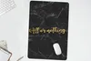 MuchoWow® Mauspad Mousepad Sprichwörter - Marmor - Gold - Produktbild-Vorschau 5