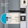 DOMINO Türgriff Drückergarnitur PZ - Profilzylinder Set | Produktbild-Vorschau 6