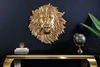 riess-ambiente Goldene Wanddeko WILDLIFE LION 60cm gold Produktbild-Vorschau 2