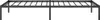 vidaXL Kovový noční stolek černý 90x200 cm Náhled obrázku produktu 5