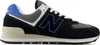 New Balance 574 sportlicher Schnürer Schwarz in Gr. 44 Produktbild-Vorschau 3