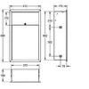Cestino KWC AR, RODAN, acciaio inox, 410x690x170 mm, da Anteprima dell’immagine prodotto 2