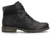 Zapatos de cordones negros para mujer de la marca Rieker, Vista previa de la imagen del producto 51