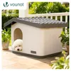 VOUNOT®: Casa para gatos y perros, apta para interior y Vista previa de la imagen del producto 10