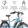 Zündapp Z810 E Bike Trekkingrad 28 Zoll brilliantblau 52 cm Produktbild-Vorschau 5