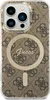A close-up of a phone case with a repeating Guess logo pattern. Anteprima dell’immagine prodotto