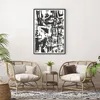 Gerahmtes Poster - Schwarzer Rahmen - Schwarzweiß Figuren Produktbild-Vorschau 6
