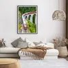 Gerahmtes Poster - Schwarzer Rahmen - Viadukt Landwasser Produktbild-Vorschau 7