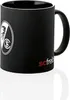 SC Freiburg Softtouch Tasse Schwarz Steinzeug 0,3 Liter Produktbild-Vorschau 1
