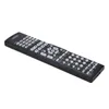 A black remote control with many buttons is shown against a white background. Náhľad obrázku produktu