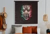 MuchoWow® Wandteppich Wandbehang Tiger - Farbe - Tiere Produktbild-Vorschau 4