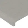 vidaXL Kopfteil mit Ohren Hellgrau 103x23x78/88 cm Stoff -  Produktbild-Vorschau 6