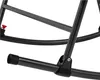 A close-up view of the metal frame of a rocking chair. Produktbild-Vorschau
