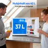 MEDION Mini Kühlschrank mit Schloss und Eisfach (klein, Produktbild-Vorschau 5