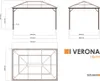 Technical drawings and branding for a gazebo. Produktbild-Vorschau