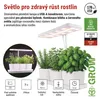 LED GROW pěstební lampa 7 W, časovač, stmívatelná, bílá Náhled obrázku produktu