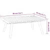 vidaXL 4-tlg. Garten-Lounge-Set mit Kissen Massivholz Produktbild-Vorschau 8