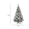 Albero di Natale artificiale innevato - diverse tipologie Anteprima dell’immagine prodotto 4