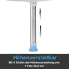 ACXIN Duschstuhl mit Armlehne und Rückenlehne Duschhocker Produktbild-Vorschau 6