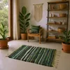 MARRAKESCH 3er Set Teppich Läufer handgewebt Baumwolle Rug Produktbild-Vorschau 2