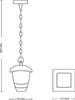 Philips myGarden 153863016, Vonkajšie závesné osvetlenie, Náhľad obrázku produktu 5