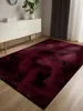 benuta Basic dywan z włókien syntetycznych Furry - Bordeaux Podgląd zdjęcia produktu 2