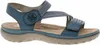 Rieker Sandalen Plat  Sandalen Plat - Blauw - Maat 37 Voir les images du produit 3
