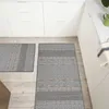 Teppich Läufer Flur - 80x150 cm - Grau - Rutschfest - Produktbild-Vorschau 3