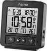 Hama Digitaler Funkwecker Rhodos, LCD, Schwarz (00185895) Produktbild-Vorschau 2