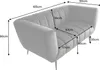 riess-ambiente Design 2-Sitzer Sofa NOBLESSE 165cm grau Produktbild-Vorschau 7